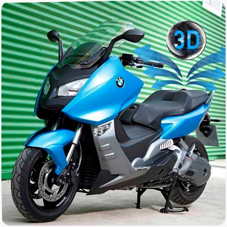 BMW C600 얼음매트 피로회복 인체공학 3D매쉬 쿨시트 고무밴드형