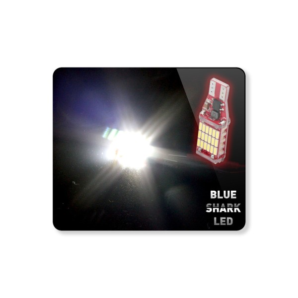 오토바이 스쿠터 튜닝 바이크 용품 부품 고휘도 led T10 45발 캔슬러 타입 LED