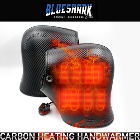 [배민] 오토바이 겨울토시 온열장갑 히팅 열선토시 블루샤크 (예약구매 11월13일~15일발송)